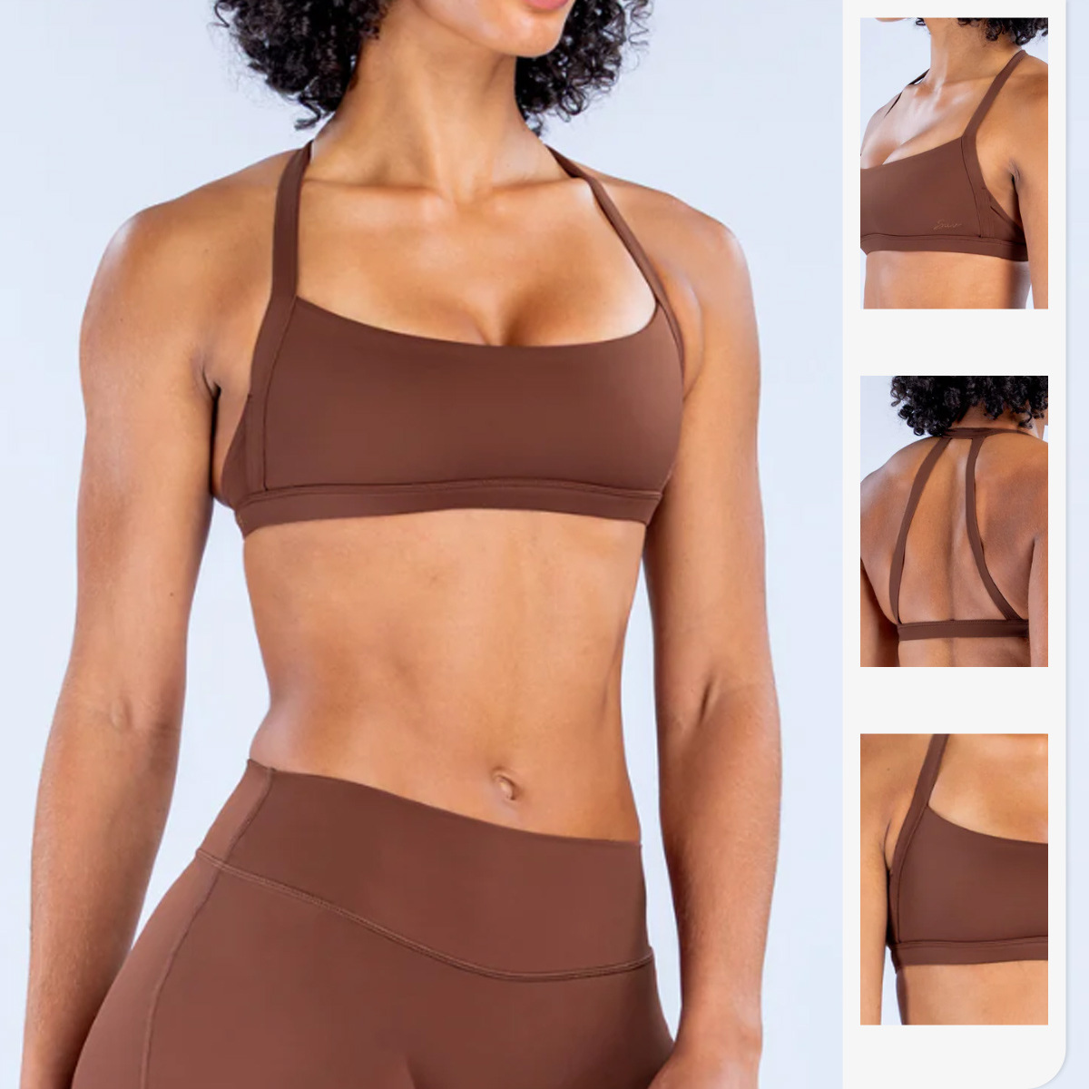 Plunge Bra Push Up - Soutien-gorge de sport pour femme, antichoc,