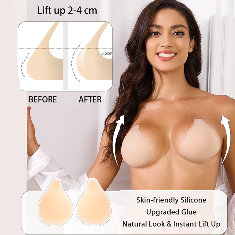 1/2 paires de soutien-gorge co - Backless Bra Sticky avis et prix