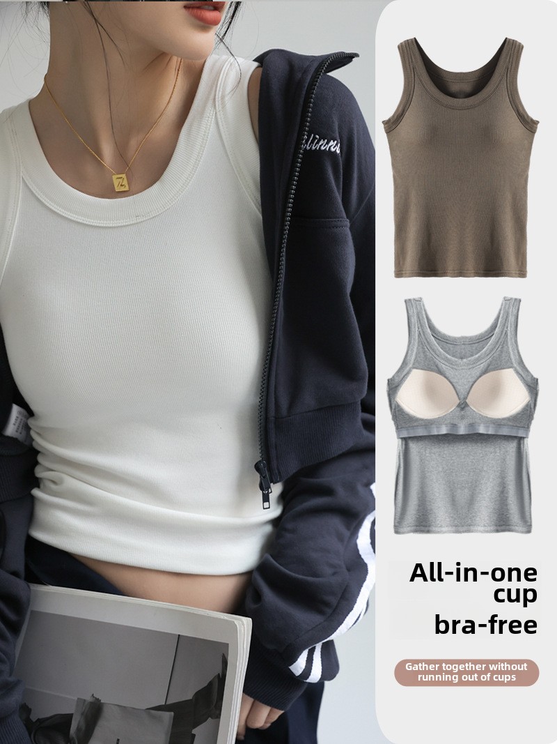 Débardeur côtelé Modal sans co - T Shirt Bra Seamless avis et prix
